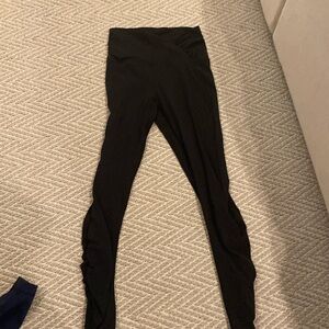 Lululemon Black Align Ruched Leggings